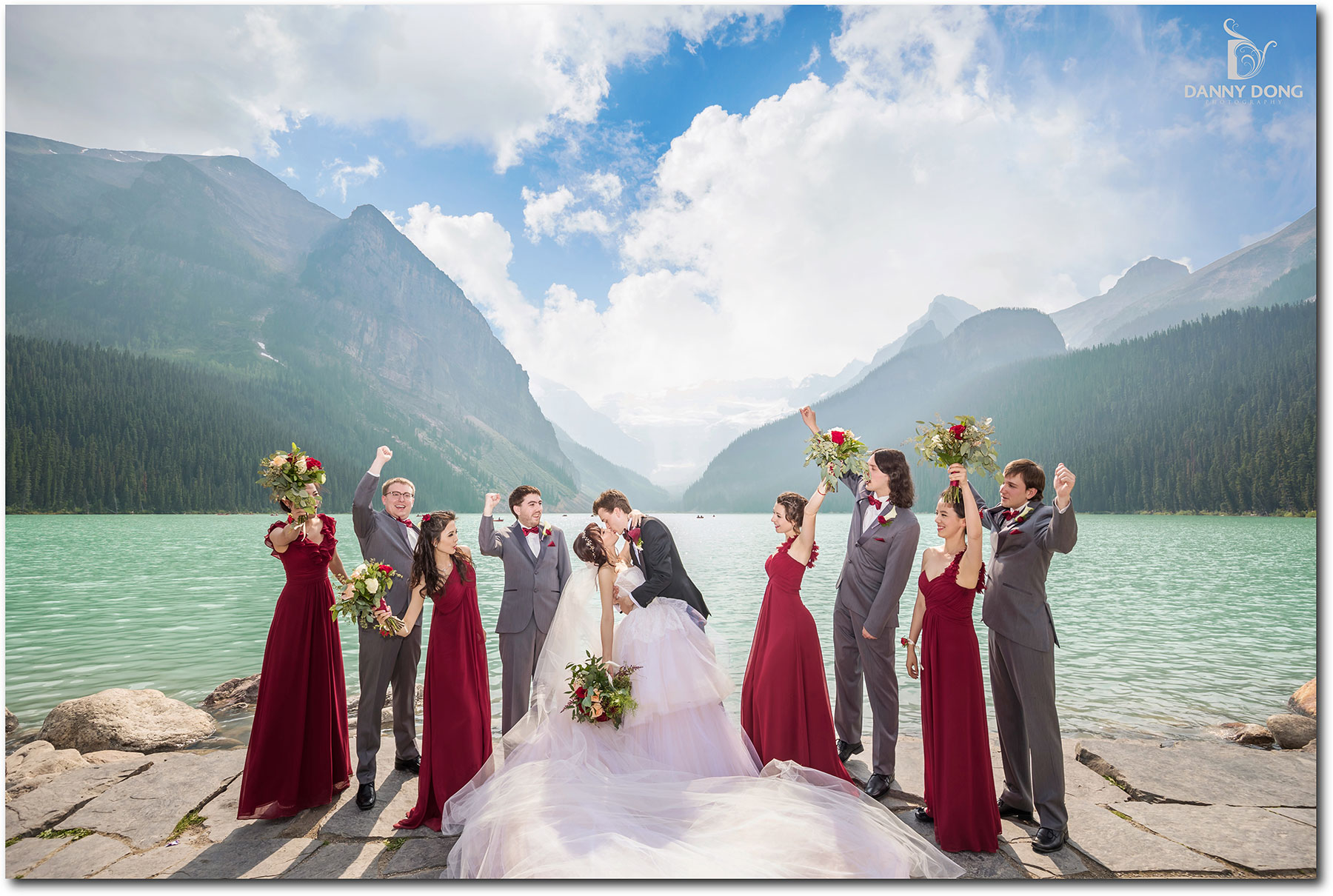 Fairmont Chateau Lake Louise Wedding Sherry Frank Banff Canada