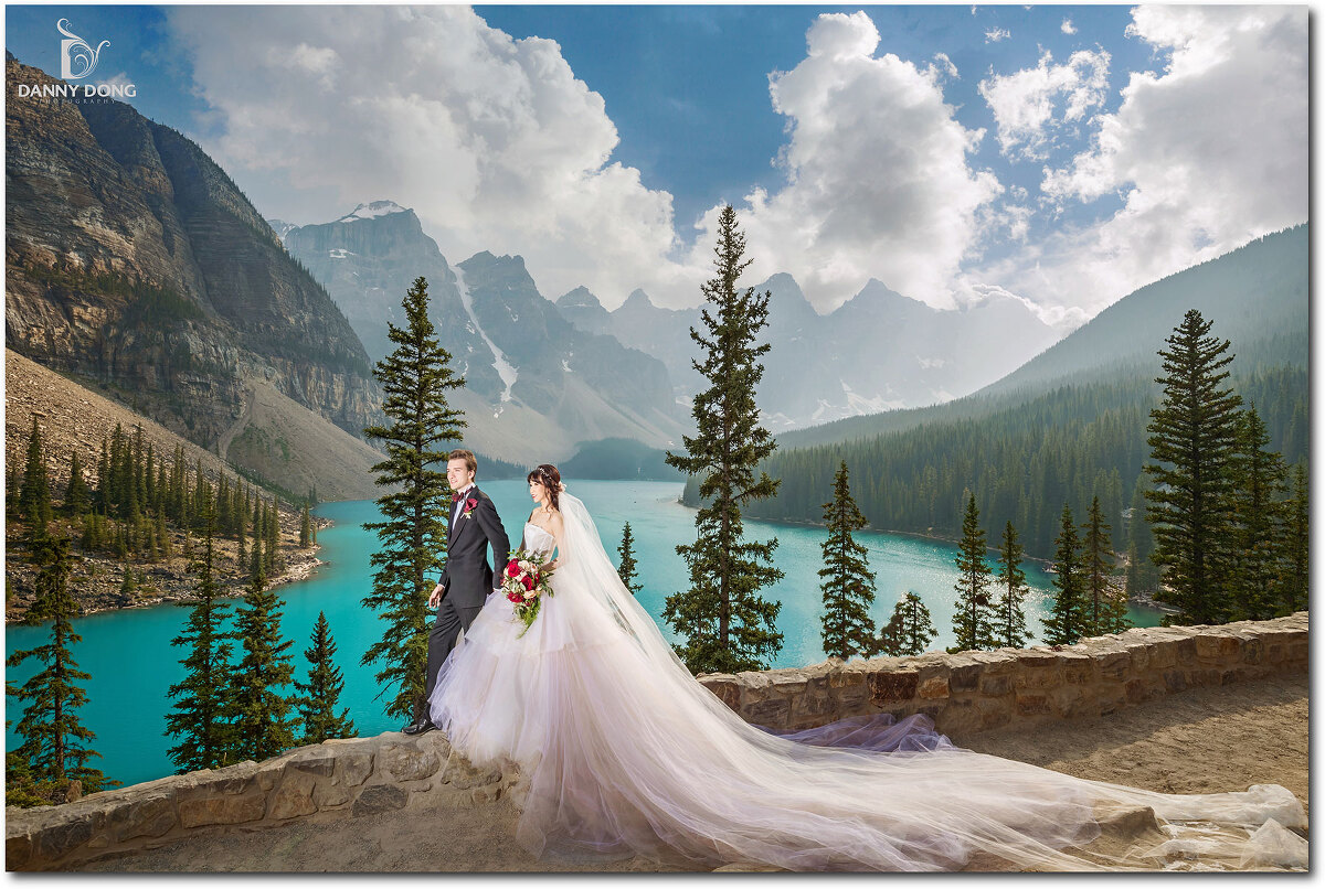 Fairmont Chateau Lake Louise Wedding Sherry Frank Banff Canada